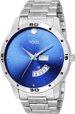 

YOLO Analogue Blue Dial Men's The Mobado Troupe Watch - For Men