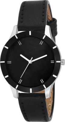 

OpenDeal New Stylish Designer Black Leather Belt Watch For Girls & Women ODCG-03 Watch - For Men