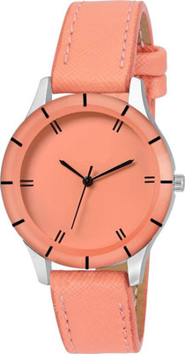 

OpenDeal New Stylish Designer Pink Leather Belt Watch For Girls & Women ODCG-01 Watch - For Girls