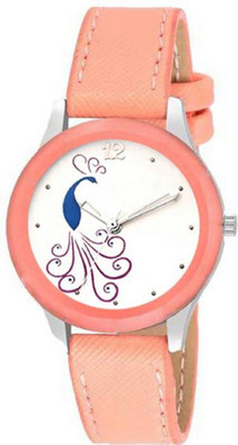 

TRUE KART NEW LETEST SUPER HOT Collaction Orange Leather Strap DEAL OF THE DAY Watch - For Girls