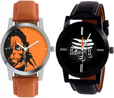 

SPLAZOS MAHAKAL027 New Collection Watch BAJRANBALI Print Watch_For _Men & Boys BBSP027 Watch - For Men