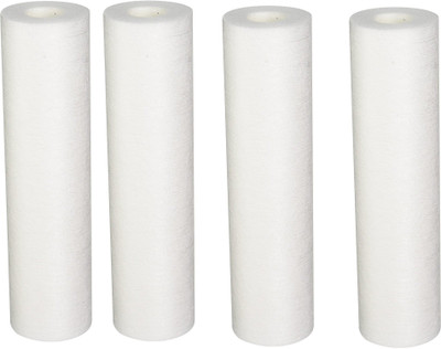 

Latexo Premium Quality Heavy PP Spun Filter 5 Micron (4 Pcs) -White Solid Filter Cartridge(5, Pack of 4)