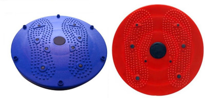 

LAGOTTO COMBO OF RED & BLUE MAGNETIC TUMMY TWISTER Ab Exerciser(Red, Blue), Blue;red