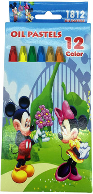 

Funcart Mickey minnie oil pastel drawing colors for kids