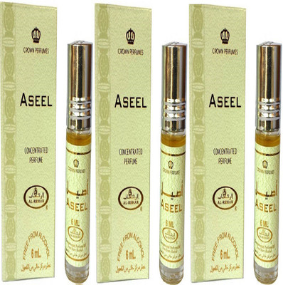67 OFF on AL REHAB Al Rehab Aseel pack Of 3 Floral Attar Floral