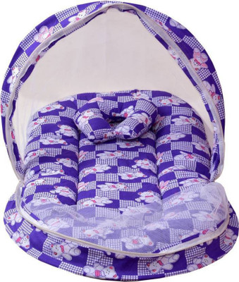 

No kidding Baby bed Standard Crib(Fabric, Purple)