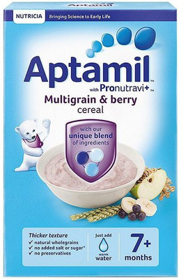 

aptamil Multigrain & Berry Cereal 200g Cereal(200 g, 7+ Months)