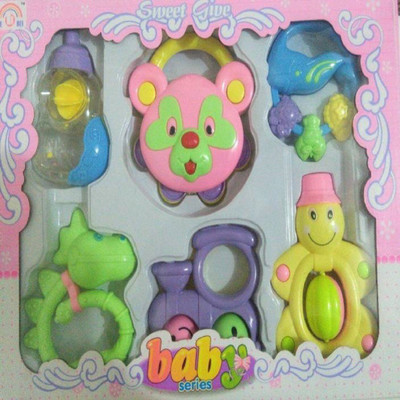 

Amazia Baby Rattle For Kidzz.(Set of 6 Pieces) Rattle(Multicolor)