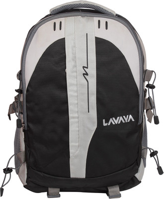 

Lavaya HiStorage 32 L Backpack(Black, Grey)