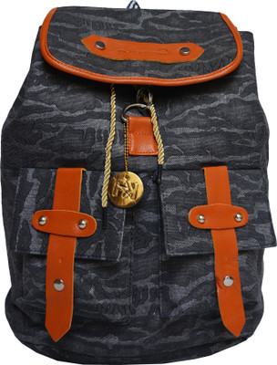 

Fashion Knockout Stylish College Bag/Backpack 4 L Backpack(Black)