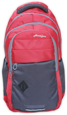 

NORTHZONE 18 INCH 25 L Backpack(Red, Grey), Grey;red