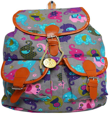 

Fashion Knockout Stylish Ladies Multicolor College Casual Backpacks Waterproof Backpack(Grey, Brown, 12) 12 L Backpack(Multicolor)