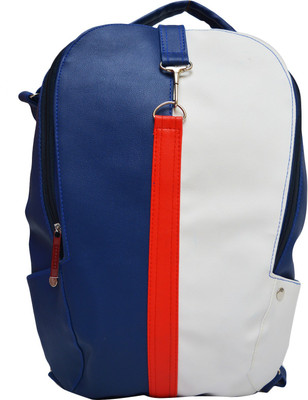 

Fashion Knockout Leather Pithu Bag 4 L Backpack 4 L Backpack(Blue, White)