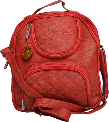 

Fashion Knockout Casual College Pithu Bag/Backpack Red 6 L Backpack(Red)