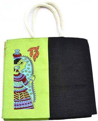 

IMPRESSIONS FOREVER JAMINI ROY JUCO SHOULDER GREEN Lunch Bag(Green, 7 L)