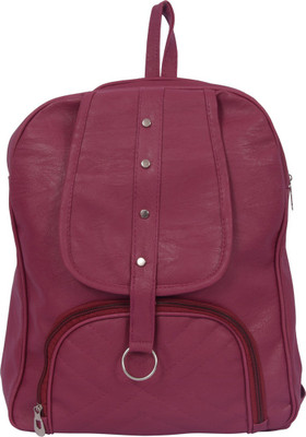 Ezeelives College Bag Backpack(Purple, 15 L)