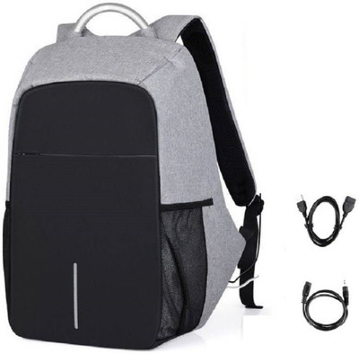 

Fast Friend Anti Theft Water Proof Laptop with USB Charging Point LAPTOP Waterproof Backpack(Black, 15 inch)