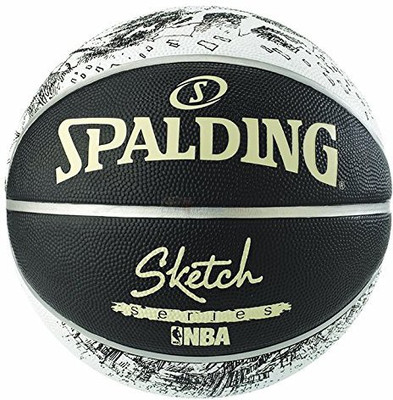 

SPALDING 1700075 Basketball - Size: (Pack of 1, Black, Multicolor