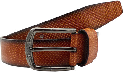 

Baluchi Men Formal Tan Artificial Leather Belt