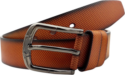 

Baluchi Men Formal Tan Artificial Leather Belt