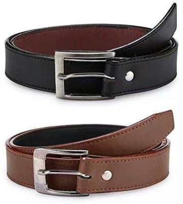 

carry Men Black, Brown Artificial Leather Belt