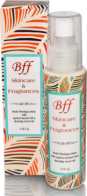 

Bff Firming Lotion with Apricot Kernel & Rosehip Seed Oil, For Skin Tightening & Hydration. 100 Milliliters. 100% Certified Organic …(100 ml)