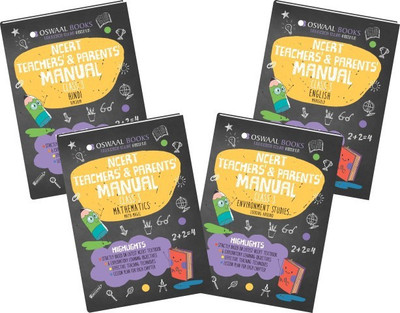 Oswaal NCERT Teachers & Parents Manual Class 3 (Set of 4 Books ) Math Magic, English Marigold, Hindi Rimjhim, Environmental Studies Looking Around (For March 2019 Exam)(English, Paperback, Panel of Experts) Oswaal NCERT Teachers & Parents Manual Class 3 (Set of 4 Books ) Math Magic, English Marigold, Hindi Rimjhim, Environmental Studies Looking Around (For March 2019 Exam)(English, Paperback, Panel of Experts)