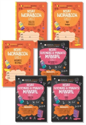 Oswaal NCERT Workbook with Teachers & Parents Manual Class 2 (Set of 6 Books ) Math Magic, English Marigold, Hindi Rimjhim (For March 2019 Exam)(English, Paperback, Panel of Experts)