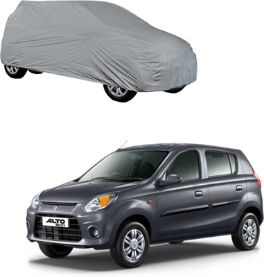 TGP GROUP Car Cover For Hyundai Eon (Without Mirror Pockets)(Silver)