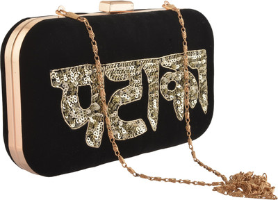 

Zephyrr Party Black Clutch