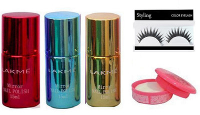 

Styling Nail Polish Remover With Nail Polish Pack Of 3(Set of 4)