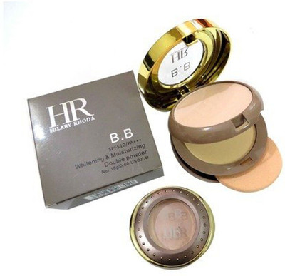 

Hilary Rhoda BB SPF510/PA+++ Whitening & Moisturizing Double Powder -Beige Compact(Beige)
