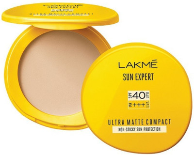 

Lakme Sun Expert Ultra Matte SPF 40 PA+++ Compact, 7g Compact(Beige)