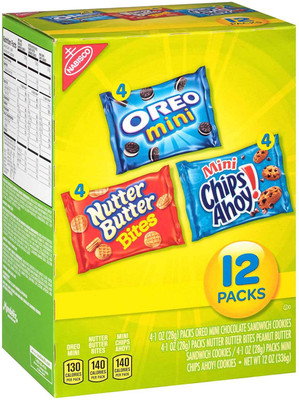 

Nabisco Cookies Mini Variety Pack, 12 Count(336 g)