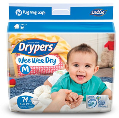 

Drypers _1000521609_MegaG10_M_74_Single - M(74 Pieces)