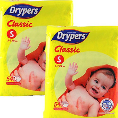

Drypers _1000472400_ValueG1_S_54_Double - S(108 Pieces)