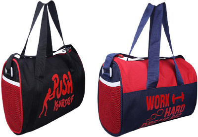 

S-Series PWBG03 Travel Duffel Bag(Black, Blue)