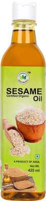 

SIDDHI ORGANICS Sesame oil Sesame Oil Plastic Bottle(425 ml)