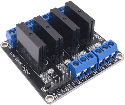 

Robodo Solid Relay Module 4 channel 5v low level trigger for Arduino Electronic Components Electronic Hobby Kit
