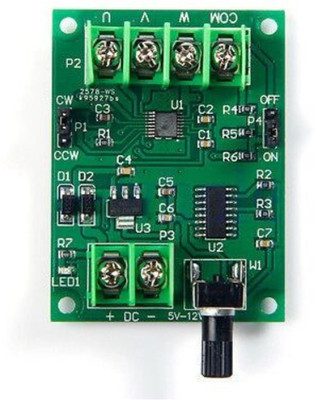 

Robodo 5V-12V DC Brushless Motor Driver Board Controller Electronic Components Electronic Hobby Kit