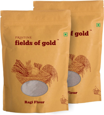 

Fields of Gold Organic Ragi Flour(2000 g, Pack of 2)