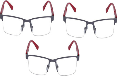 Delight Opticians Half Rim Rectangle Frame(51 mm