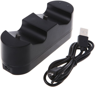 

Microware PlayStation 4 Dualshock Controller Charging Station PlayStation 4 Gaming Accessory Kit(Black, For PS4)