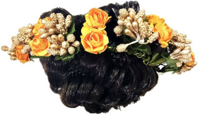 

sanjis M-4 Hair Accessory Set(Yellow, Gold)