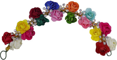 

Confidence Beautiful Gajra For Hair , Multicolor Bun(Multicolor)