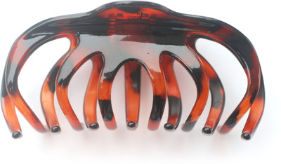 Basicare Claw Hair Clip Large Shell 11Cm Hair Claw(Brown)