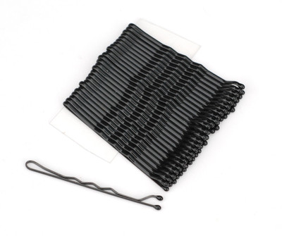 

Basicare Bobby Pin Small, Pack of 30, 5cm,black Hair Pin(Black)