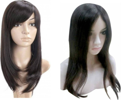 

Tahiro Black Wig & Brown Wig Hair Extension