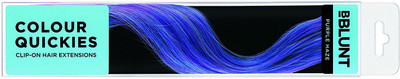 

BBlunt Colour Quickies Clip On Extension Purple Haze Hair Extension