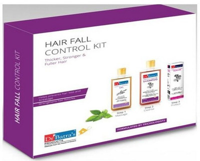 

Dr. Batra's Hair Fall Control Kit 3 Units(400 ml)